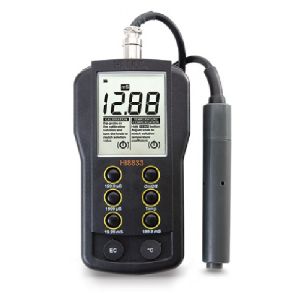 SMI Instrumenst Product HANNA - HI8633 Waterproof Multi-range Conductivity Meters